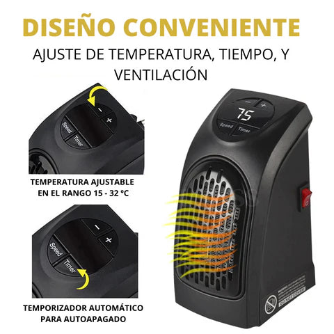 CALEFACTOR ELECTRICO DE BAJO CONSUMO